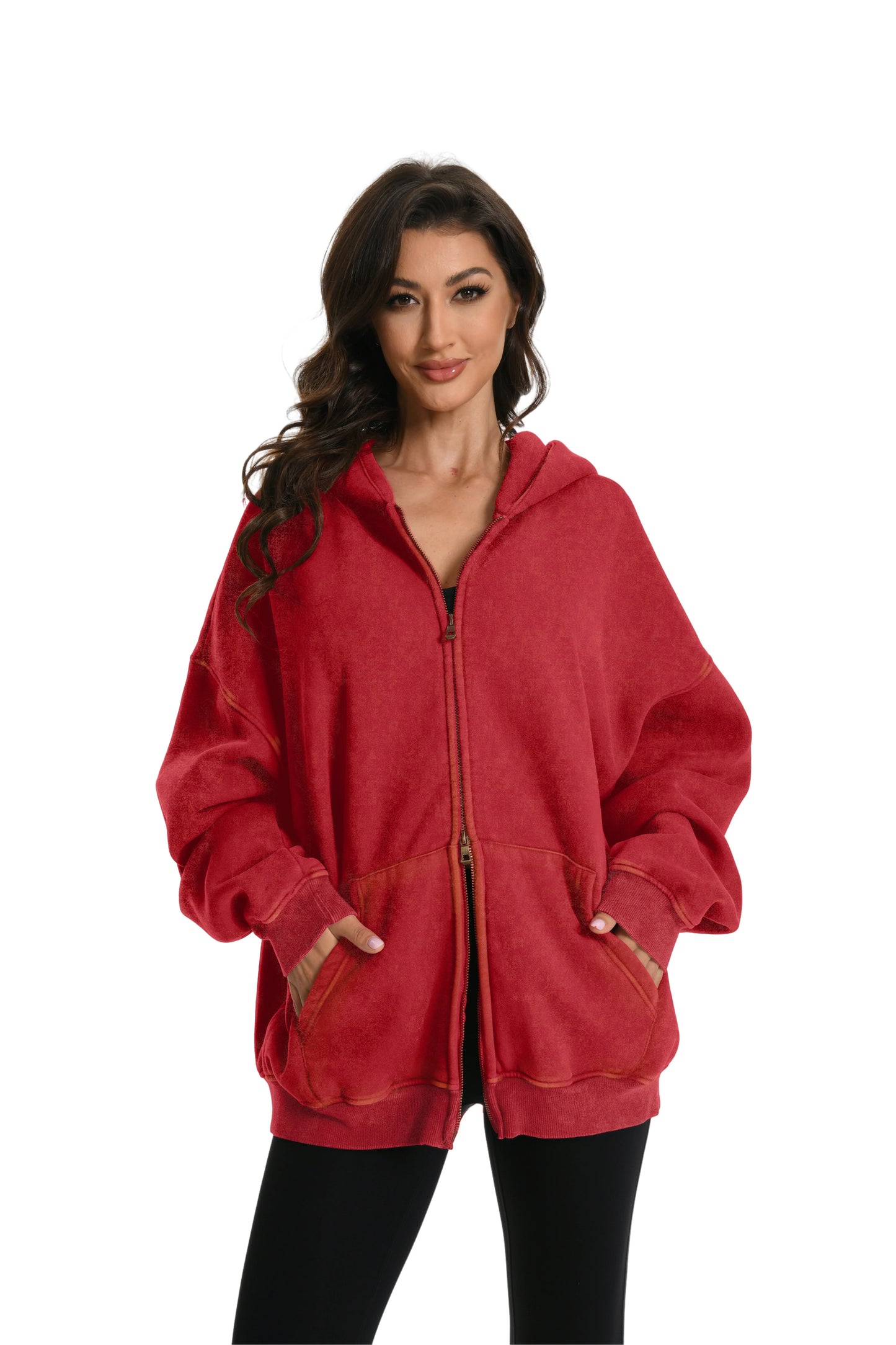 Élan Unisex Double Zipper Hoodie