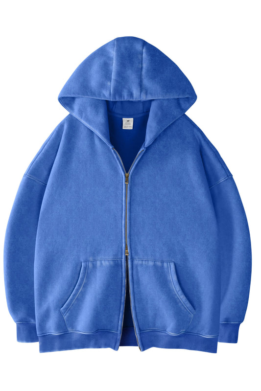 Élan Unisex Double Zipper Hoodie