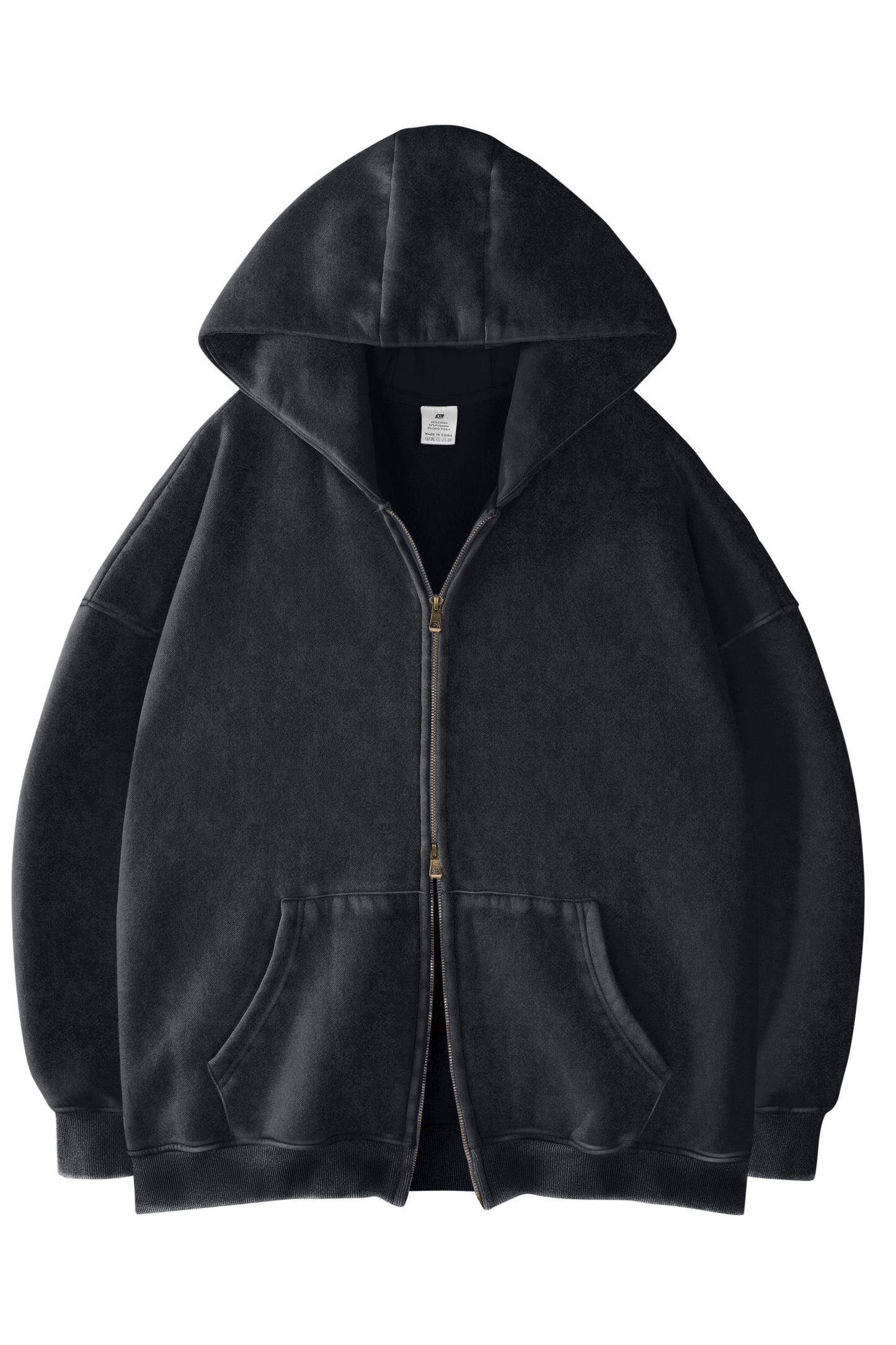 Élan Unisex Double Zipper Hoodie
